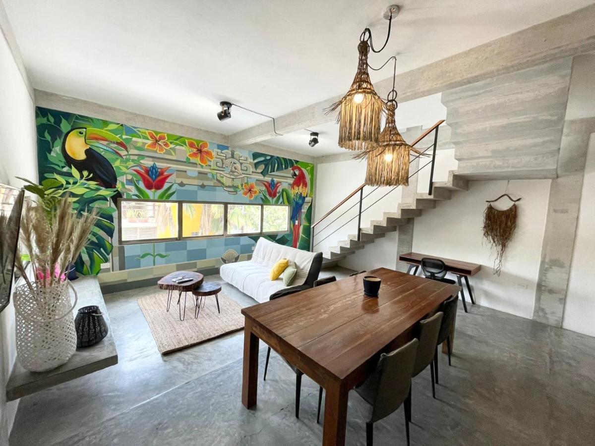 Katalox Jungle Lofts By Simply Comfort Tulum Centre Rooftop Patio & Pool Exterior photo