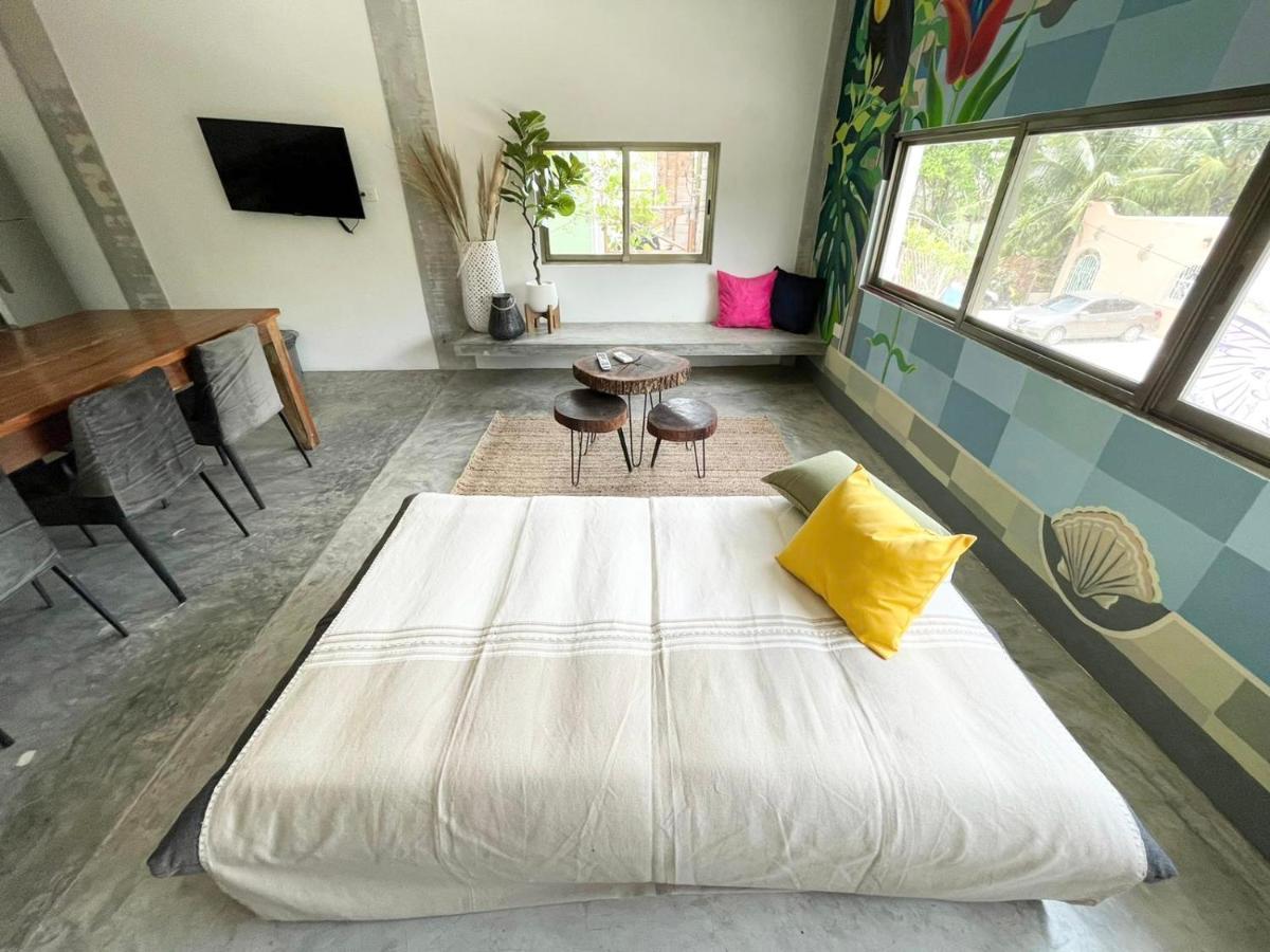 Katalox Jungle Lofts By Simply Comfort Tulum Centre Rooftop Patio & Pool Exterior photo
