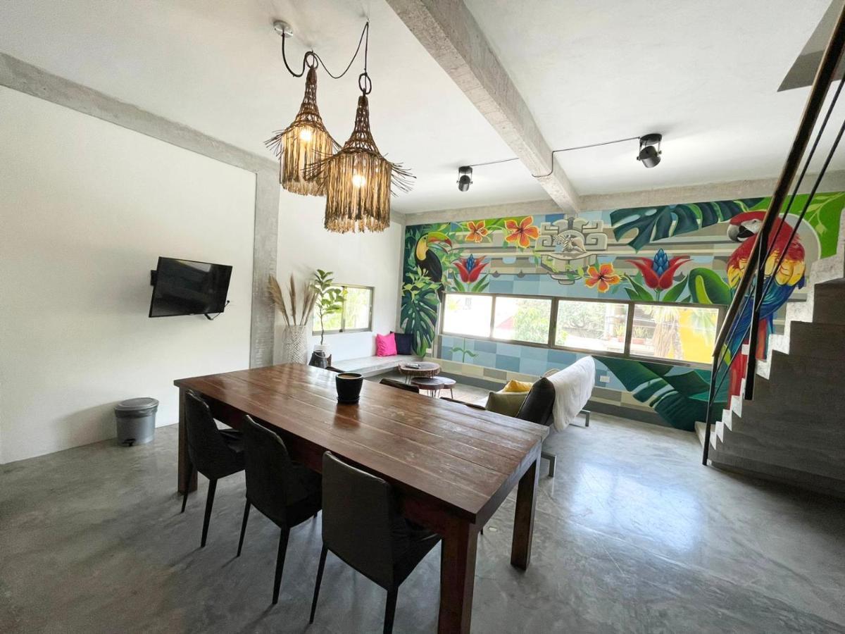 Katalox Jungle Lofts By Simply Comfort Tulum Centre Rooftop Patio & Pool Exterior photo