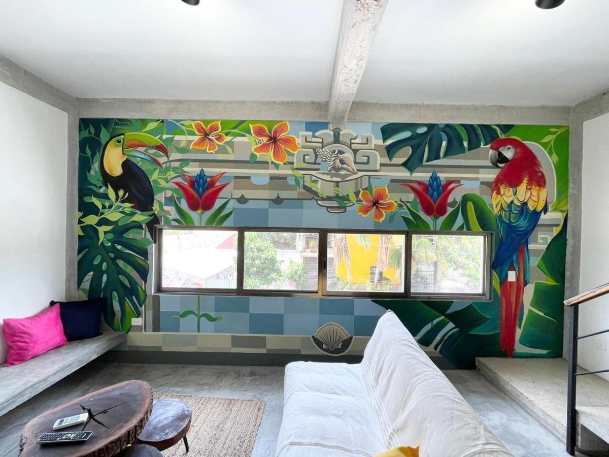 Katalox Jungle Lofts By Simply Comfort Tulum Centre Rooftop Patio & Pool Exterior photo