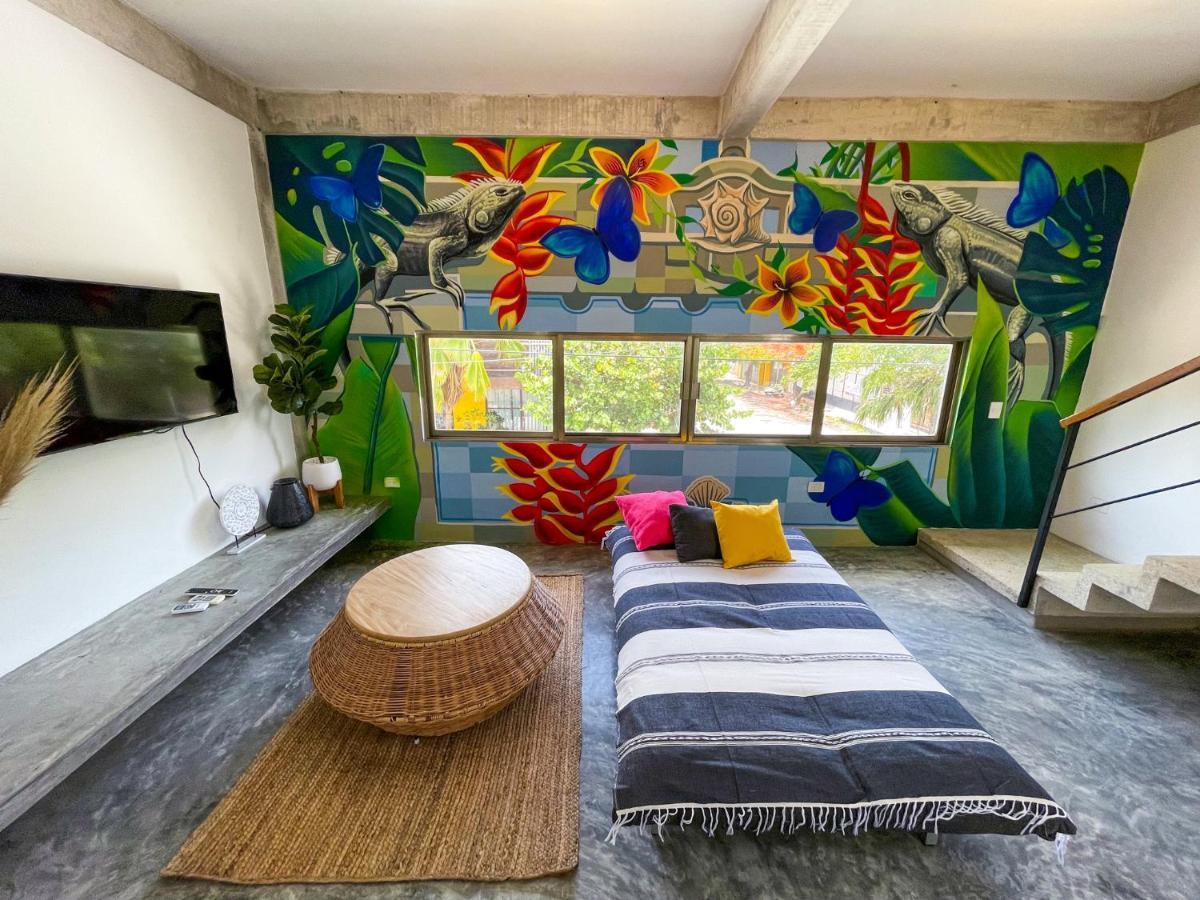 Katalox Jungle Lofts By Simply Comfort Tulum Centre Rooftop Patio & Pool Exterior photo